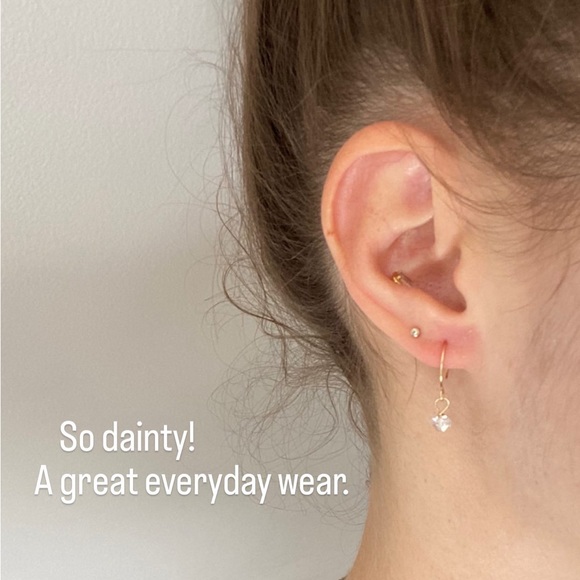 ✨Last Pair✨Herkimer Diamond Earrings - Picture 3 of 4